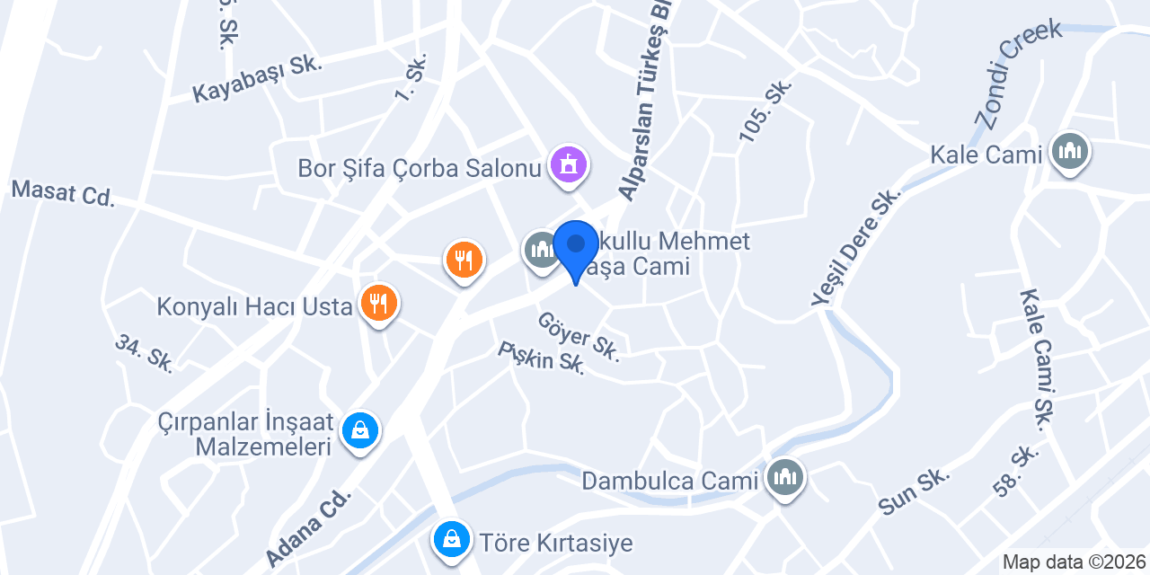 Öz Besler Lokantası konumu