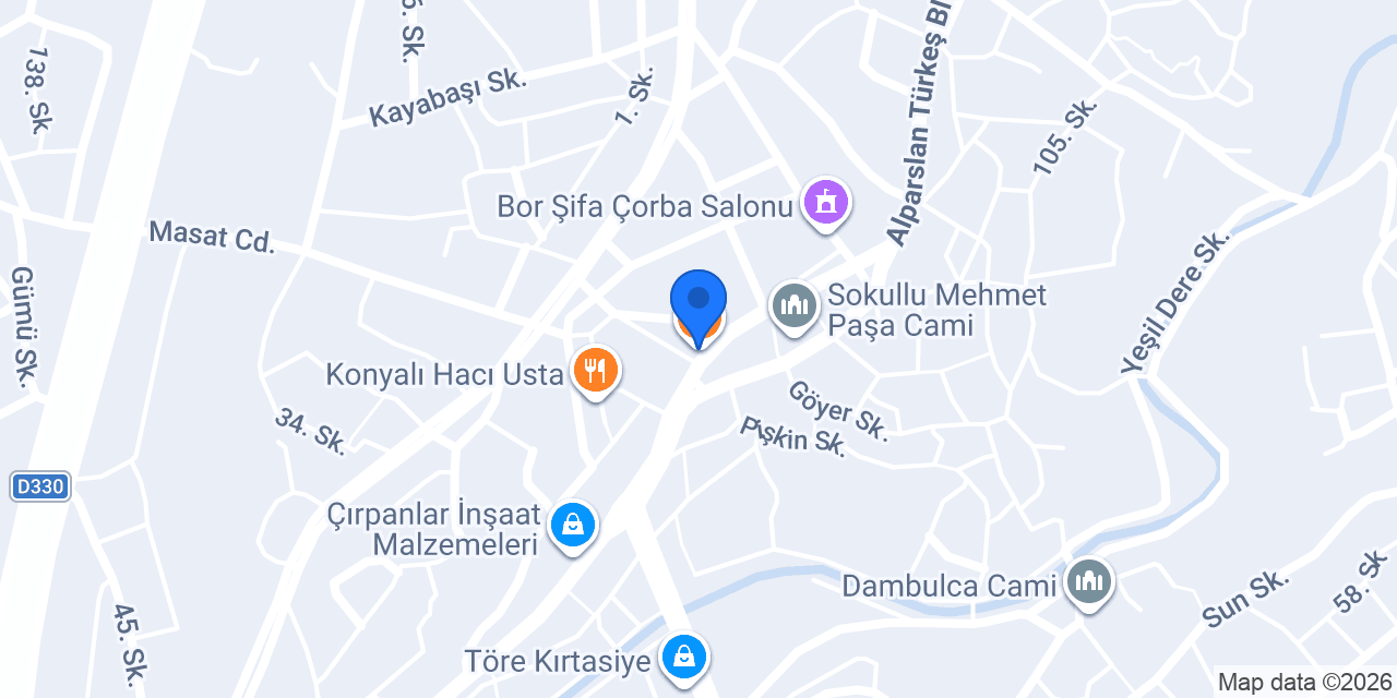 Hilmibey Lokantası konumu