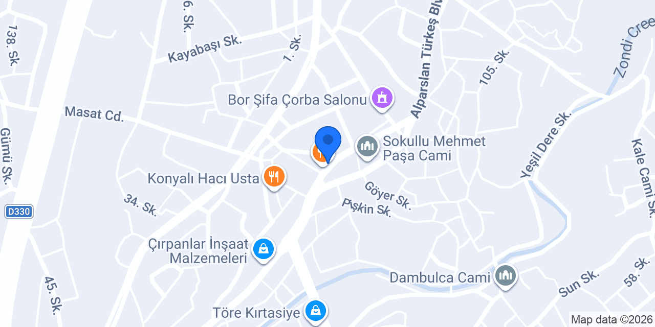 FURKAN TİCARET ve TESİSATI. konumu