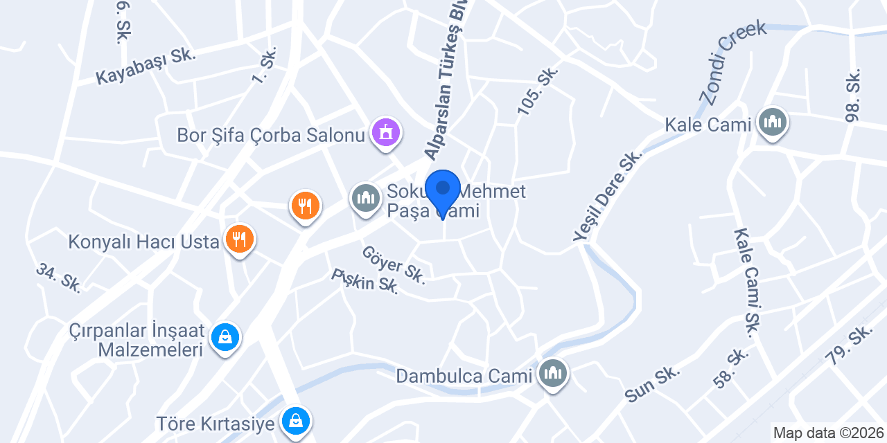 Sedir Cafe Bistro konumu