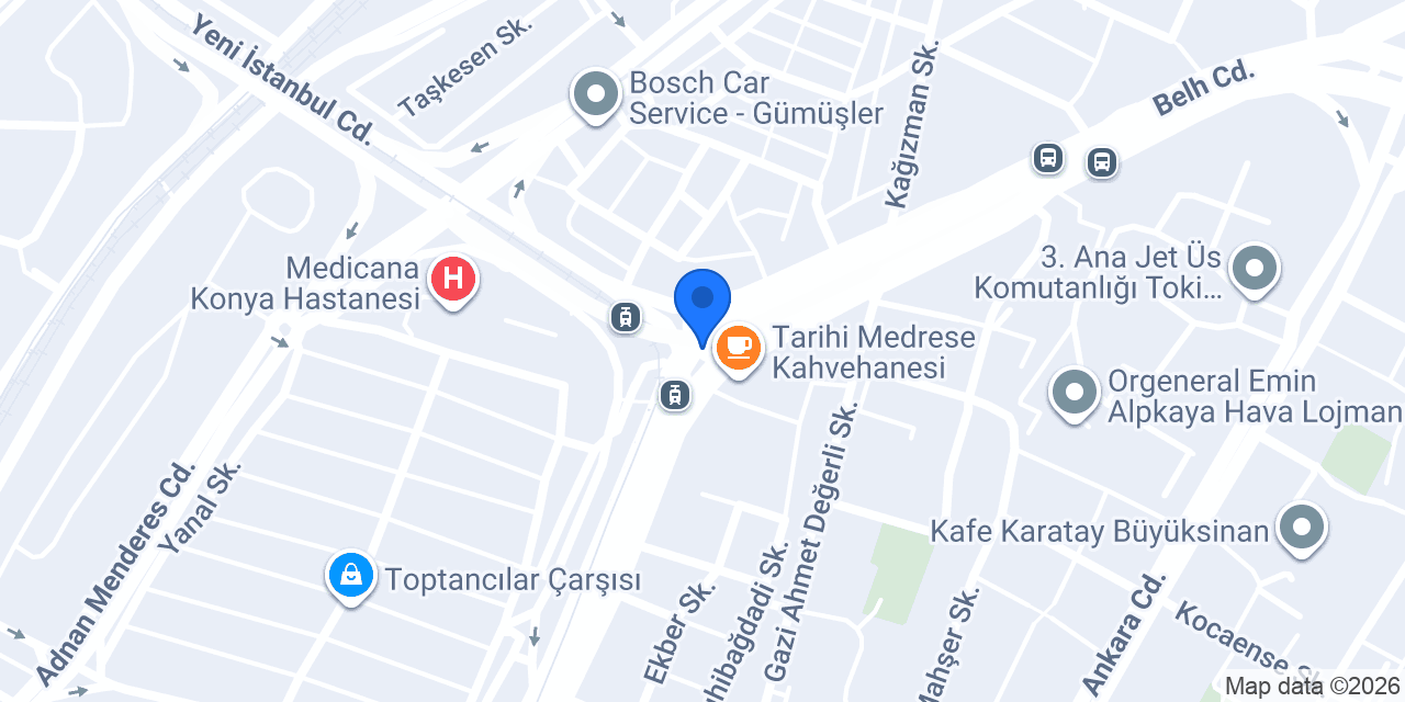 Kon Taksi konumu