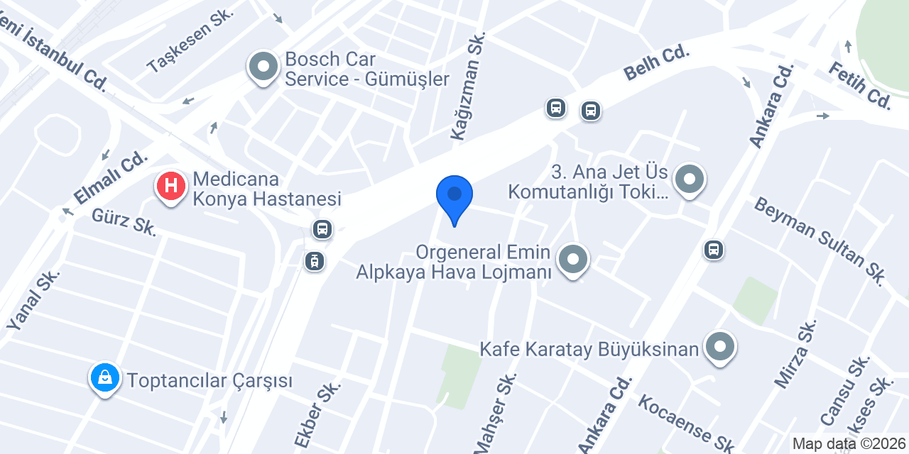 Varol Otomotiv konumu