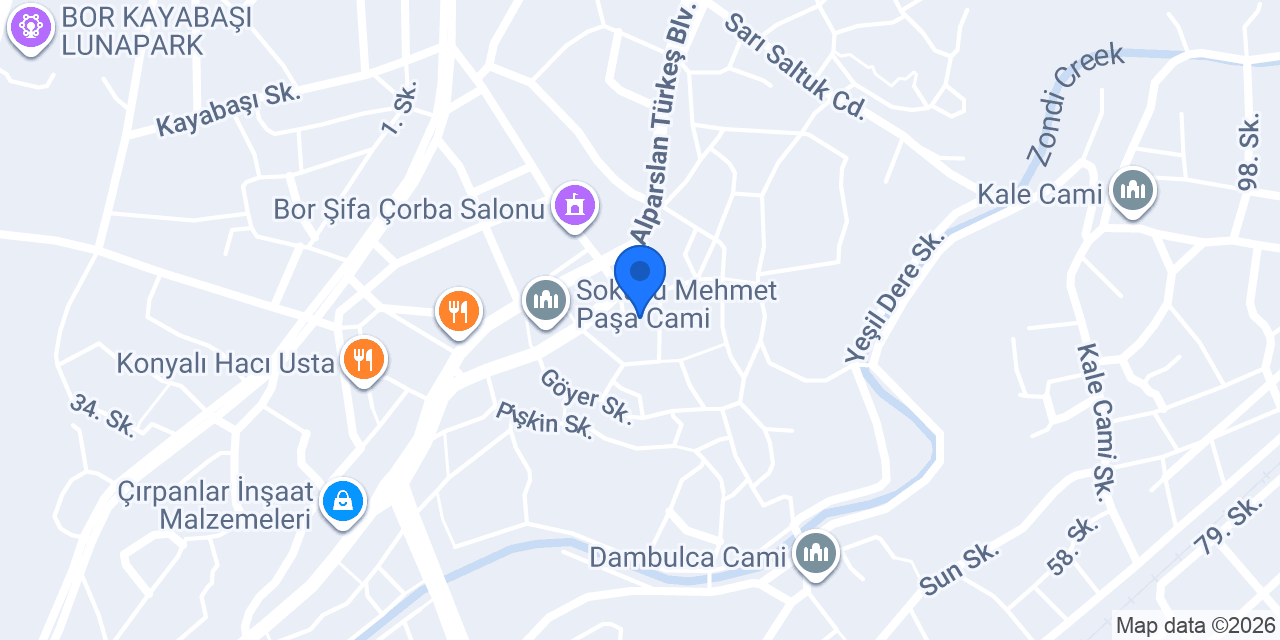 Fude Mobilya konumu