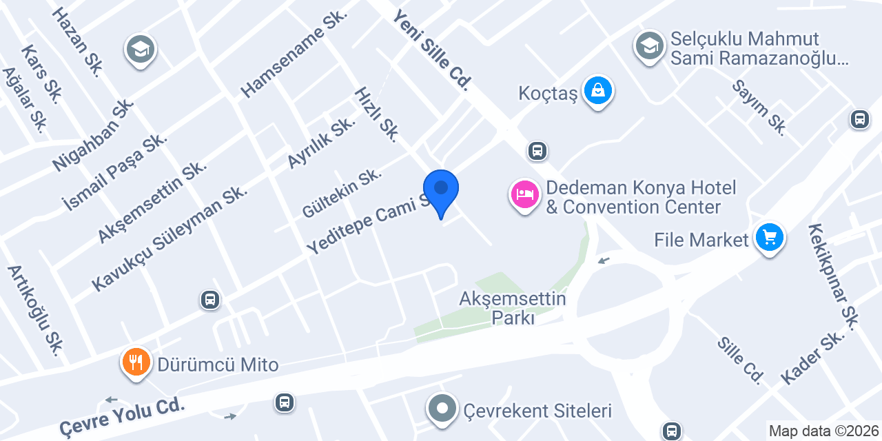 LENTİ OPTİK DEVAKENT konumu