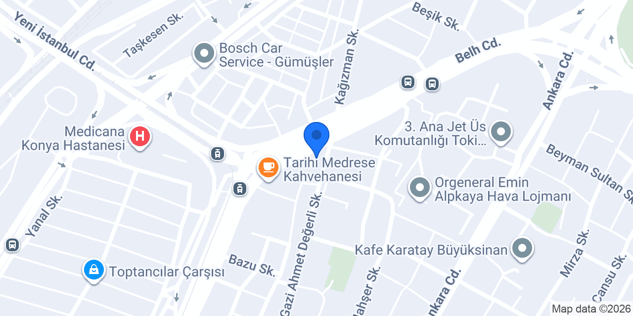Ak Parti-konya İl Teşkilatı konumu