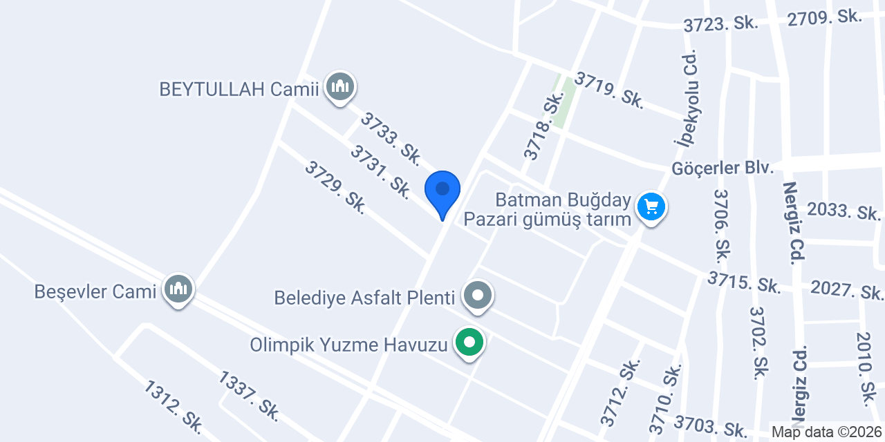 Batman Sason karakovan balı konumu