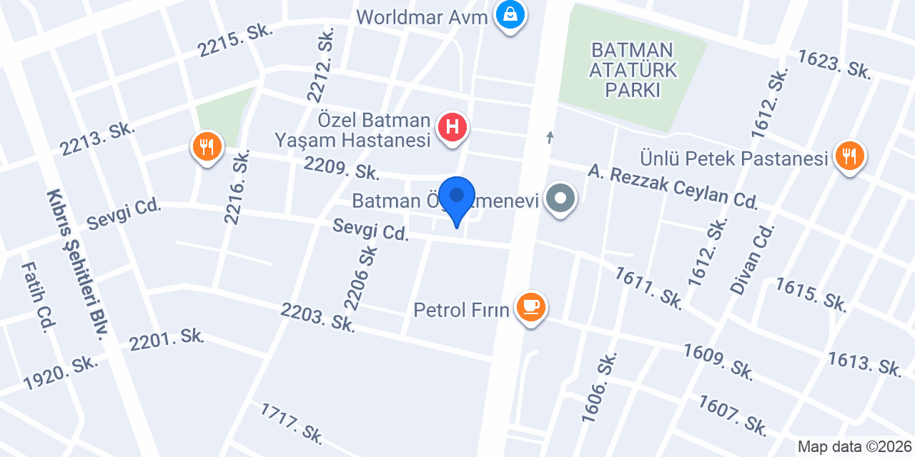 Batman'da sineklik birlik yapı konumu