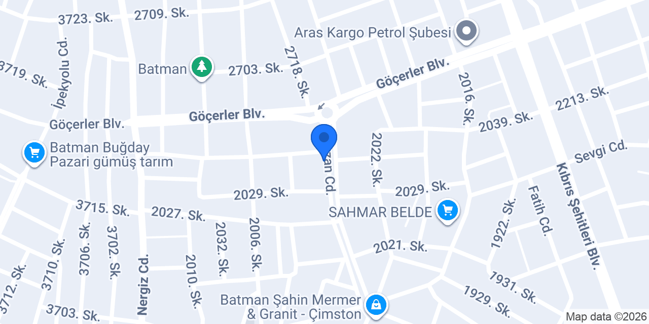 Kuafor Serkan Kaplqn konumu