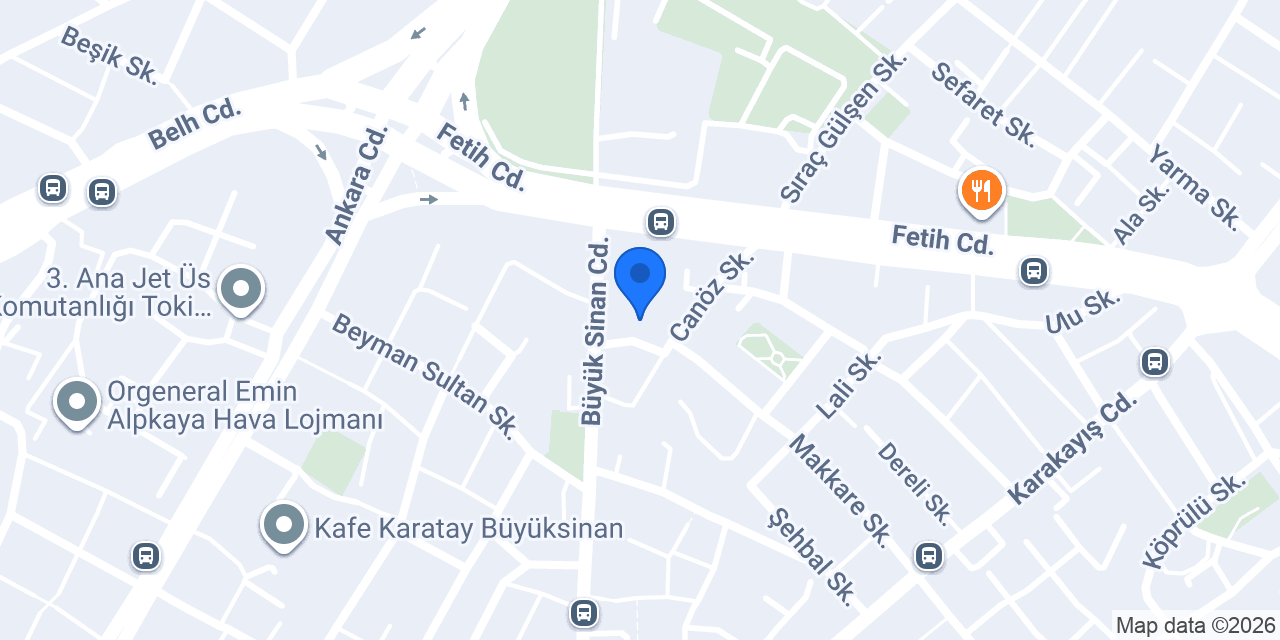 ERTES Doğalgaz Sıhhi Tesisat konumu