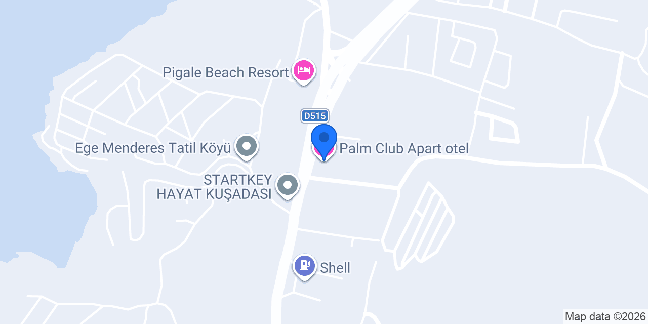Palm Club Apart otel konumu