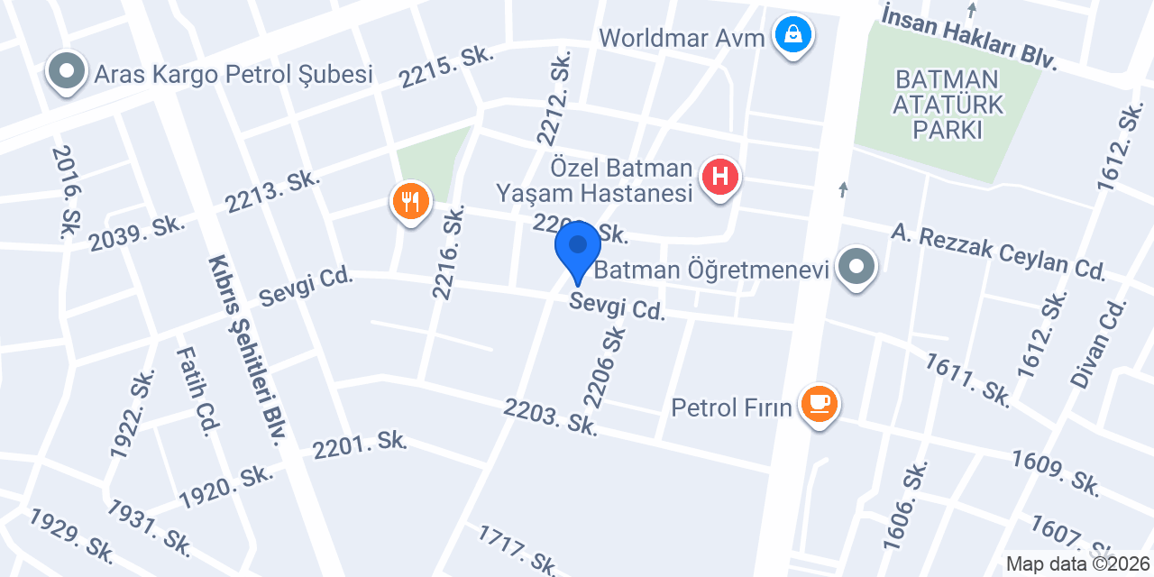 OSES ÇİĞKÖFTE konumu