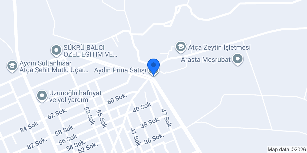 Aydın Prina Satışı konumu
