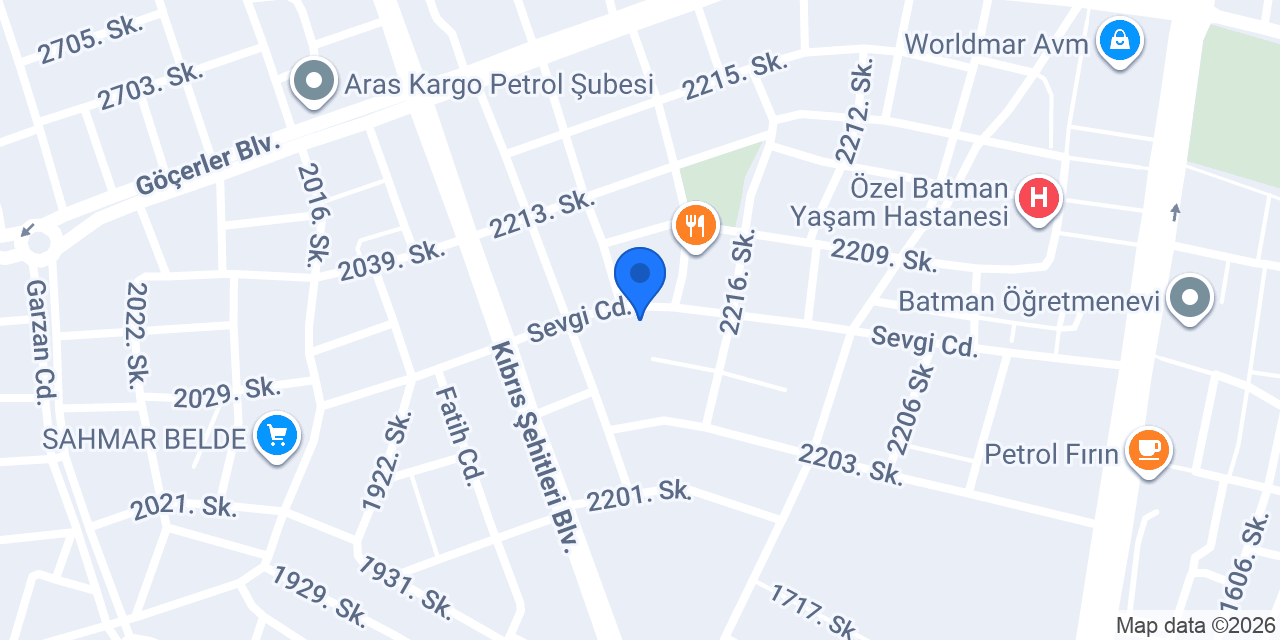 Akgün yapı konumu