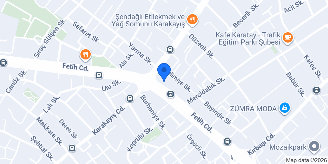 KONYA AYAZ MOBİLYA konumu