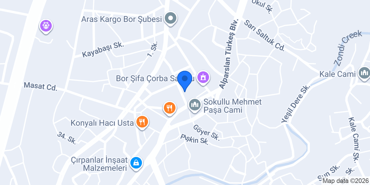Güleryüz 2. El spot konumu