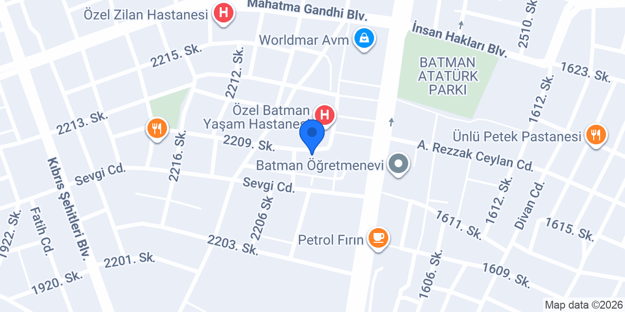 Yalçın Eczanesi konumu