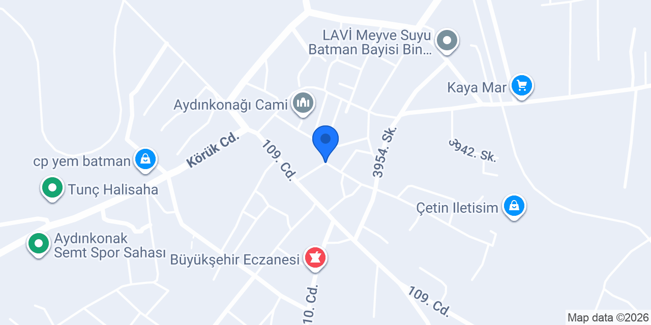 Marshall - Kızmazlar Ticaret konumu