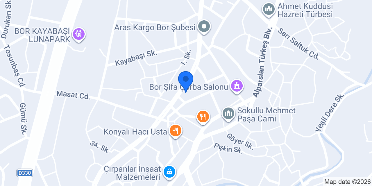 Niğde İmzam çelikkapı konumu