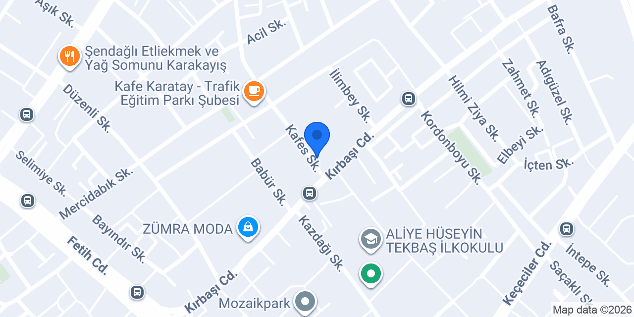 Marvella Bayan Kuaförü konumu