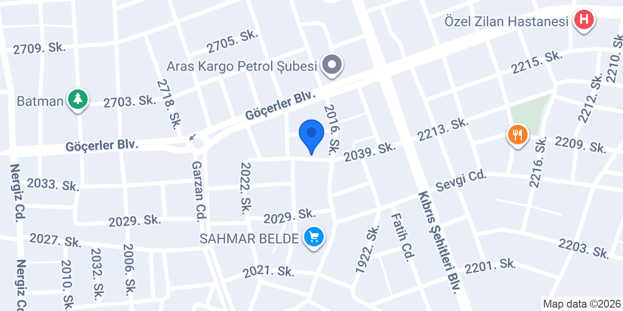 Batman Alya Mobilya konumu