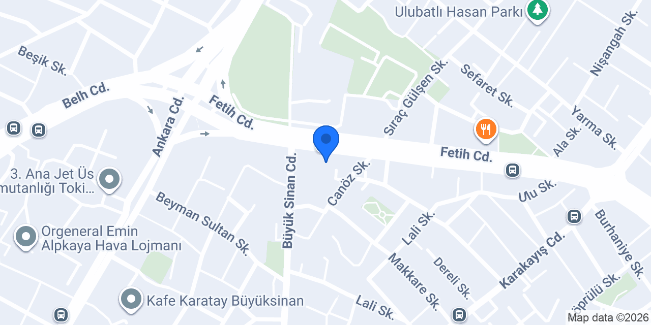 BüyükSinan Hırdavat konumu