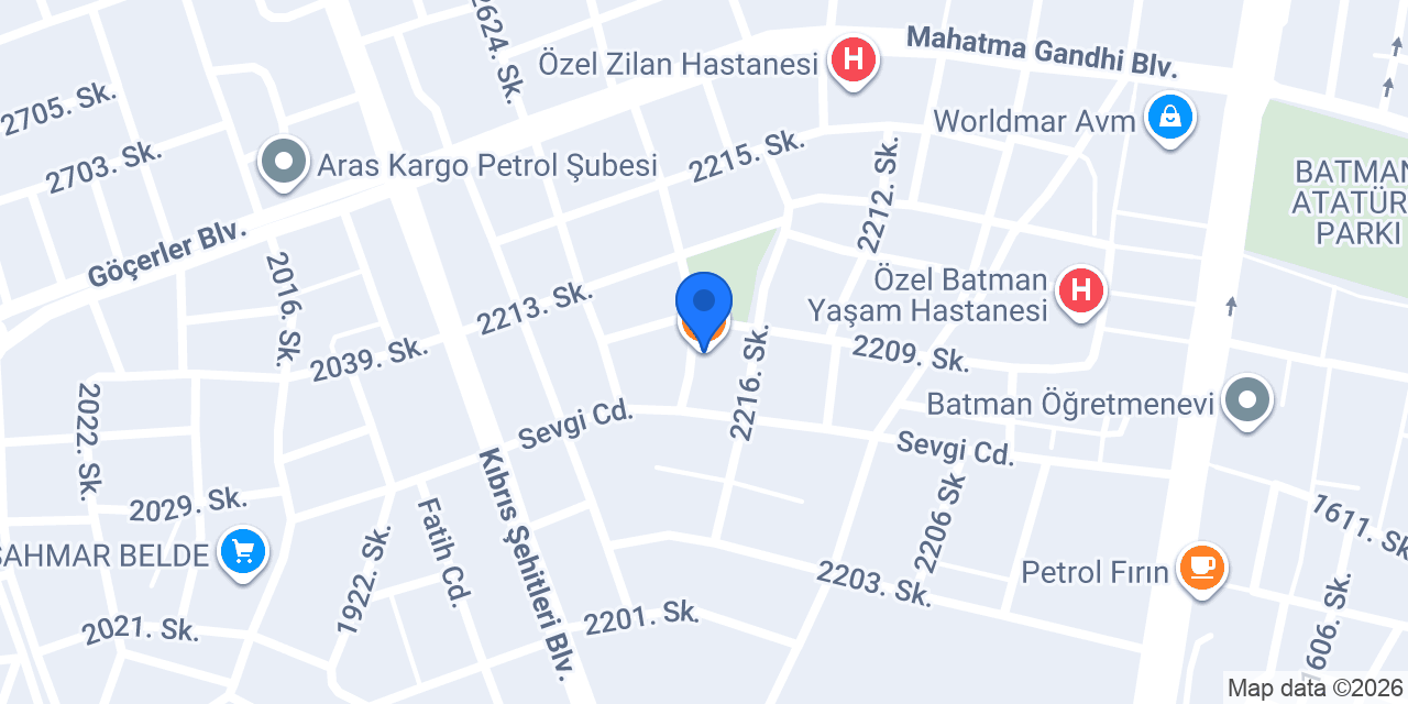 Kanatçı Suat Usta konumu