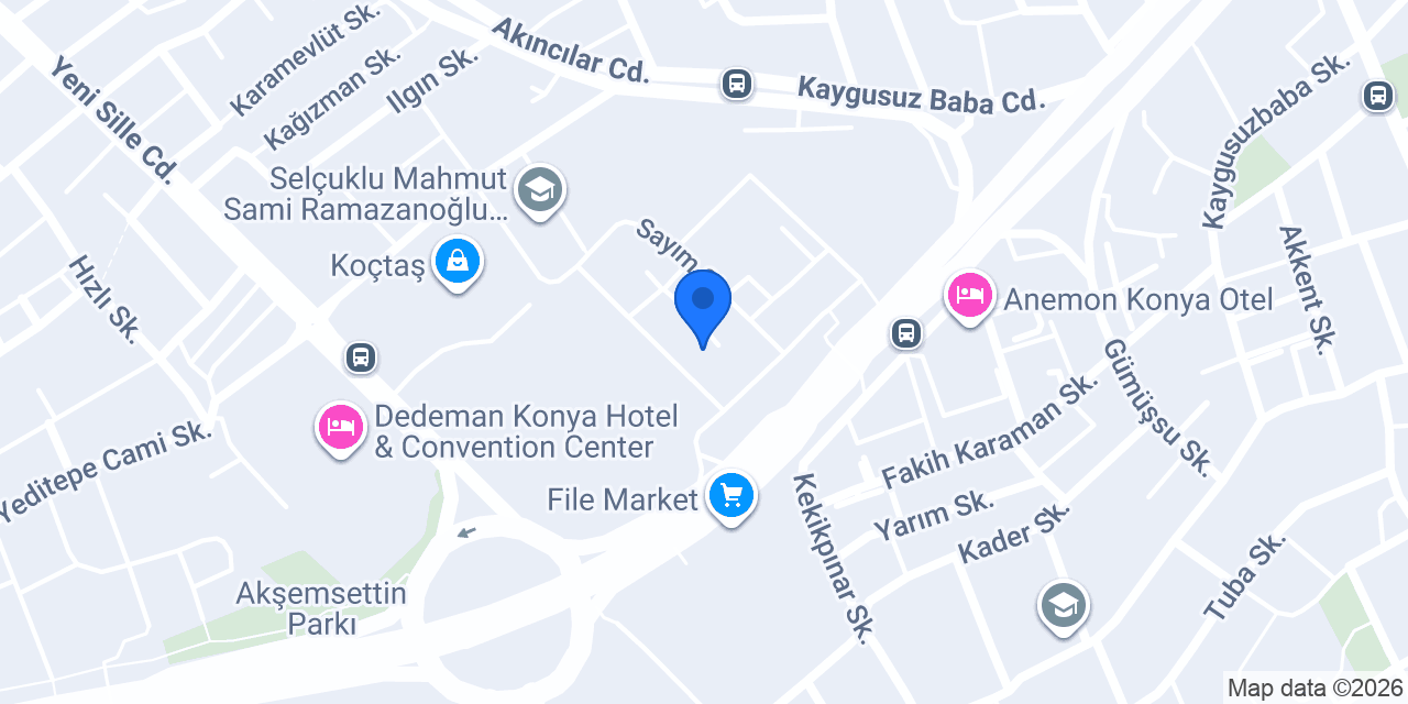 Akay Oto Galeri konumu