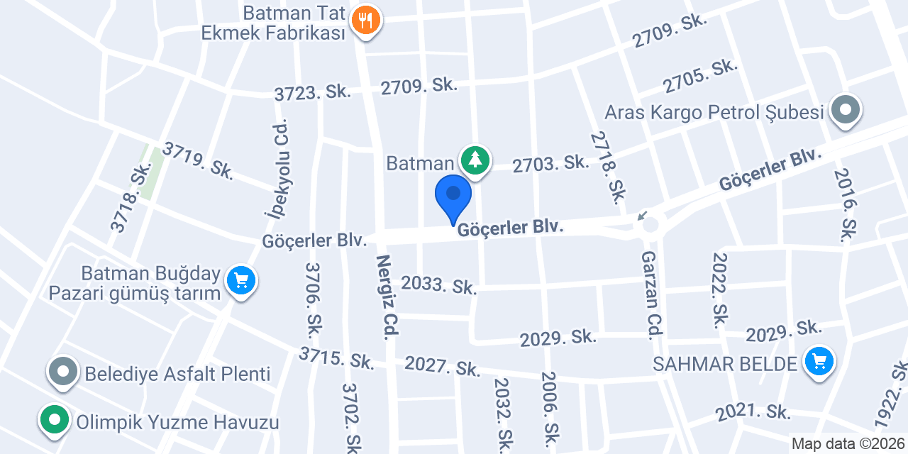 Kaplan Rent A Car konumu