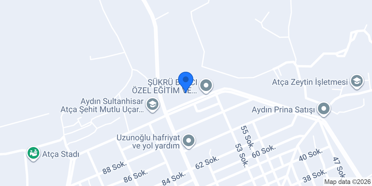 Atça Hadıloğlu İbrahim Uzunırmak İlköğretim Okulu konumu