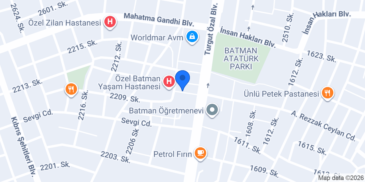 Batman Merdo Tantuni konumu