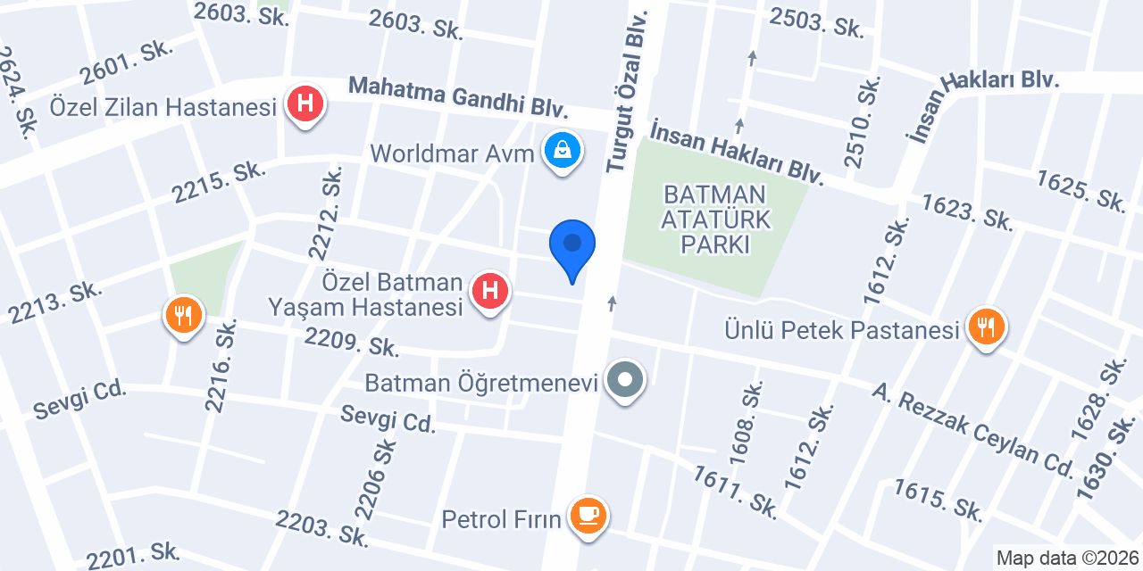 Nika'Ş Gümüş Saat konumu