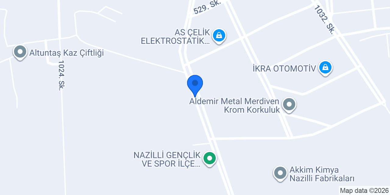 KAYA MOBİLYA SERİ ÜRETİM FABRİKA A.Ş konumu
