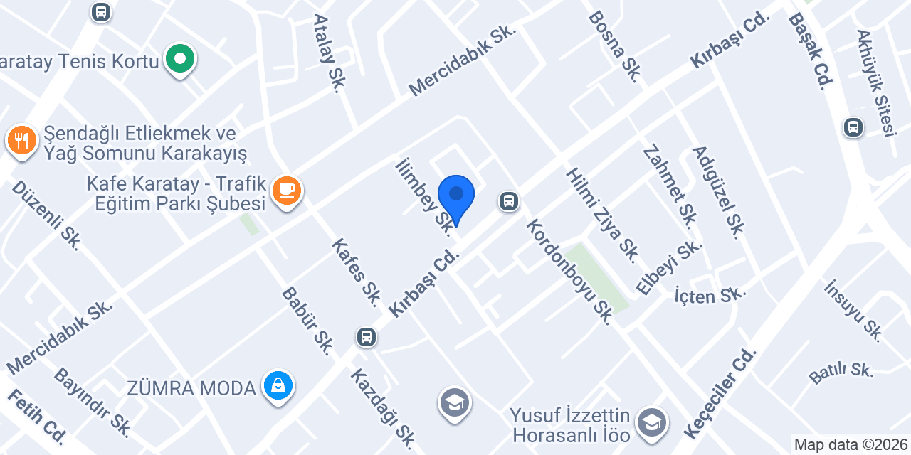 Çelebi Terzi ve perde iş elbiseleri konumu