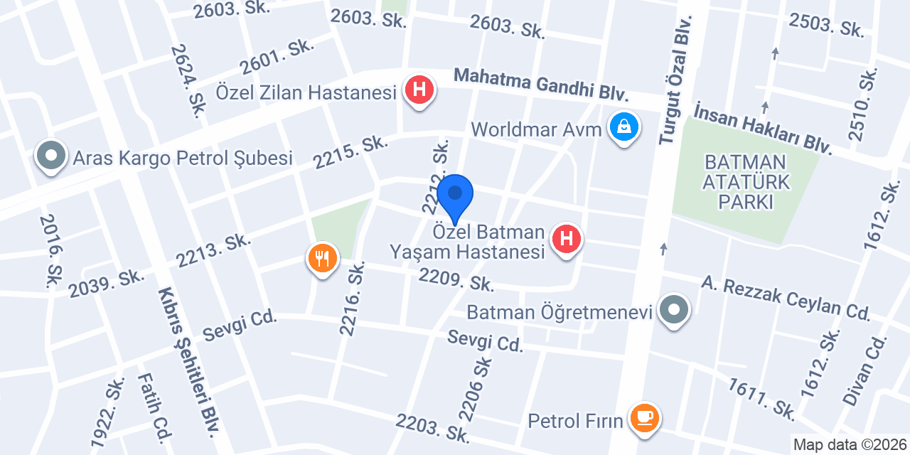 Sevgi Eczanesi konumu