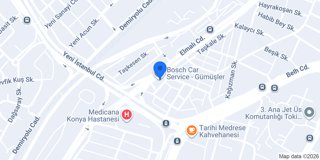 Bosch Car Service - Gümüşler konumu