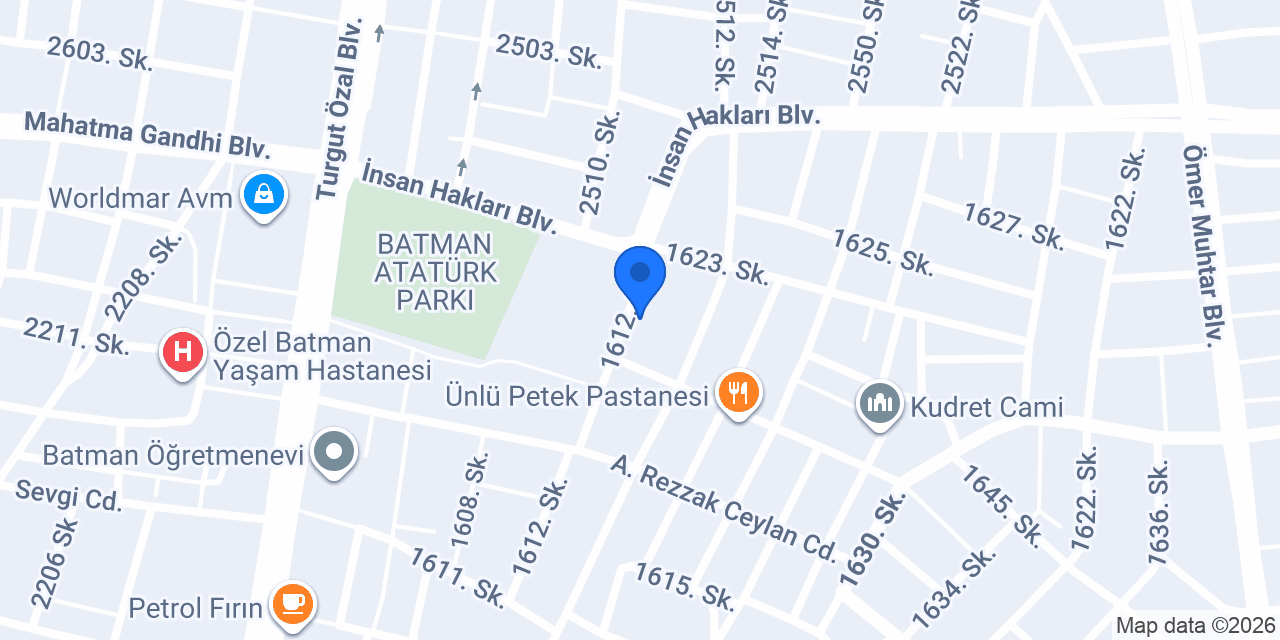 Türkay lazer tasarım konumu