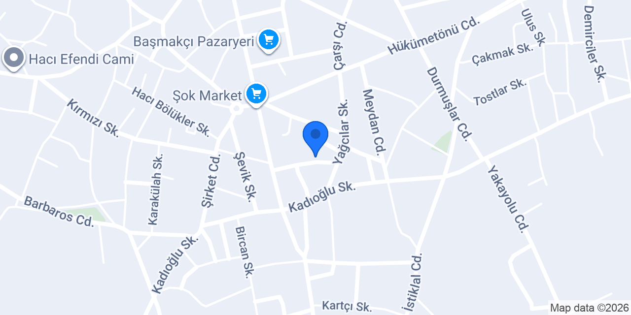 Başmakçı Süt Üreticileri Birliği konumu