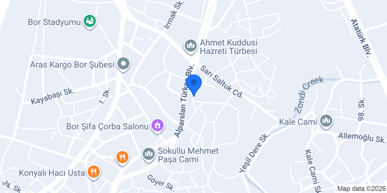 Güven Gıda konumu