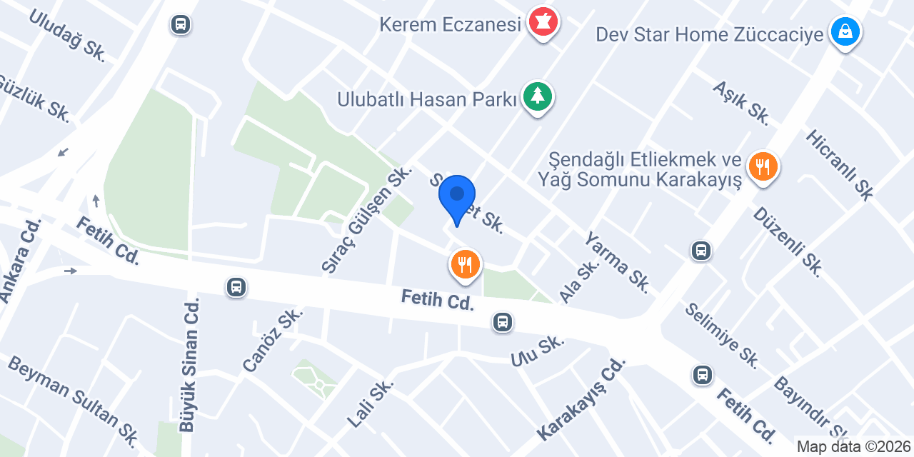 Ulubatlı Hasan İmam Hatip Ortaokulu konumu