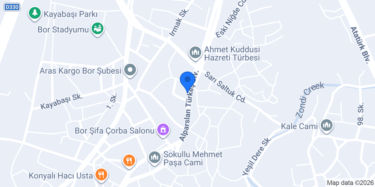 DEMİRCİOĞLU Yapı Market Dekorasyon Boya Elektrik Elektronik Hırdavat Güvenlik konumu