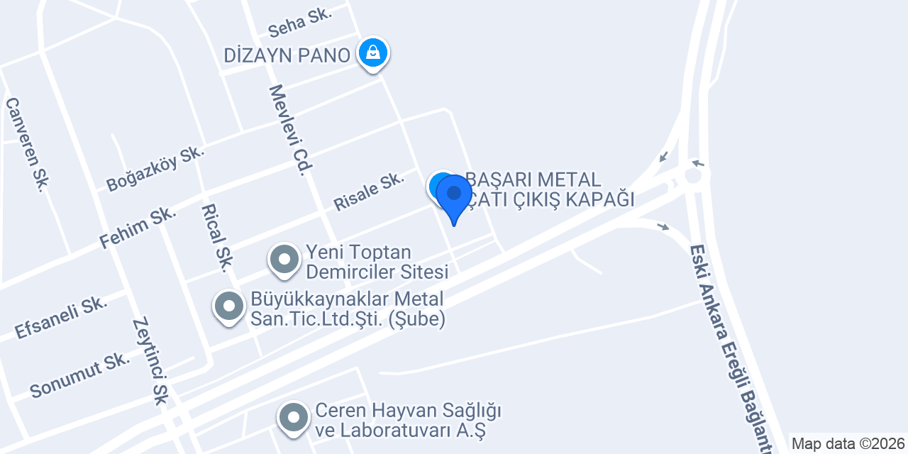 Hayek Makina konumu