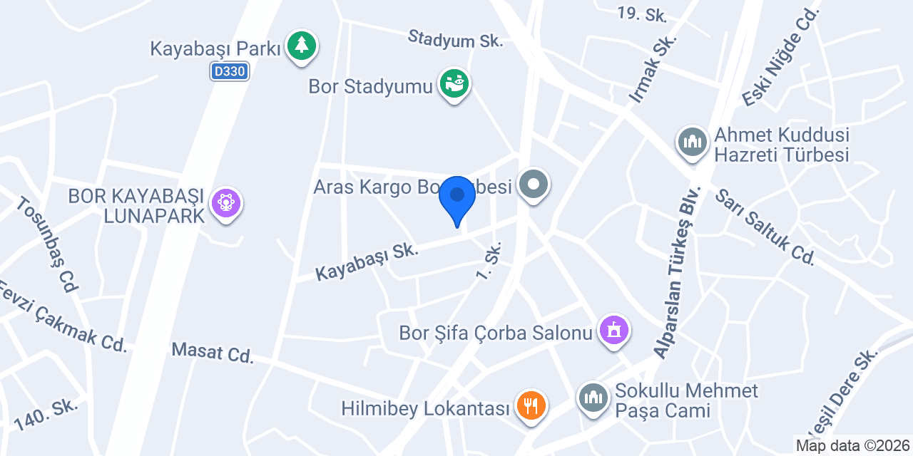 Kübra bayan kuaförü konumu