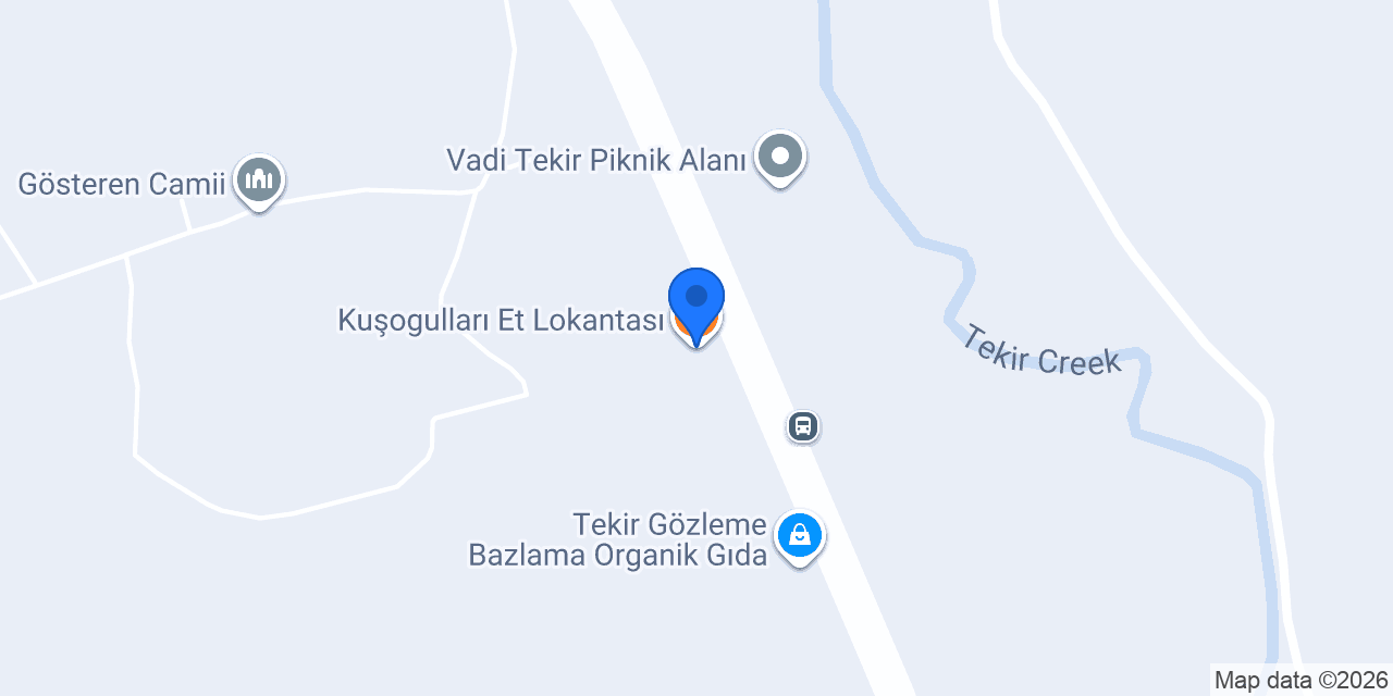 Kuşogulları Et Lokantası konumu