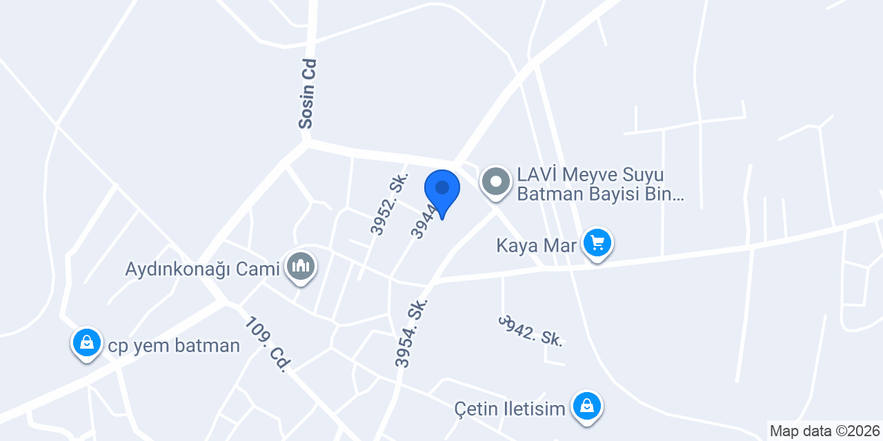 Aydınkonak İlkokulu konumu