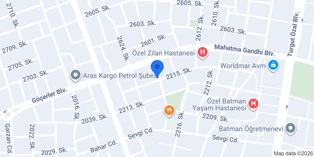 Güven oto yıkama konumu