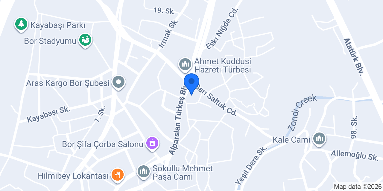 Keçeciler Düğün Salonu konumu