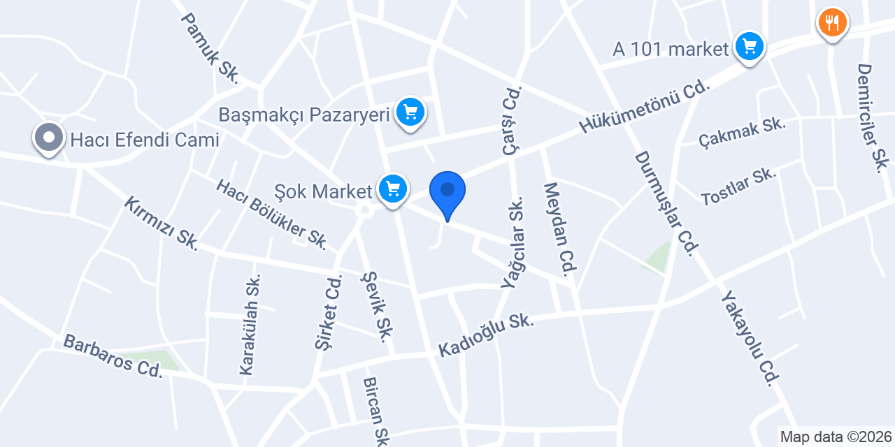 Buket Eczanesi konumu