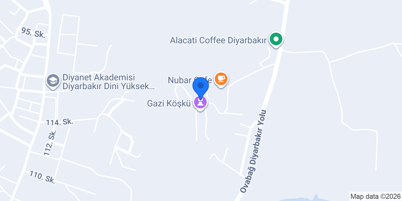 Kuğulu Köşk konumu