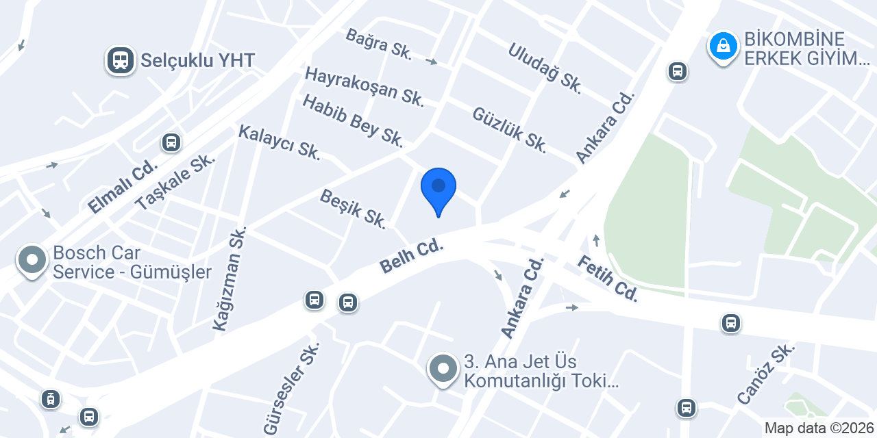 Weltew Home Selçuklu konumu