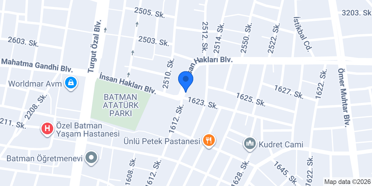 Dürümcü Fuat Usta konumu